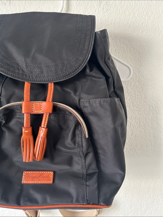 dooney black nylon leather backpack & Bourke Small Zip Pod : Clothing, Shoes & Jewelry Strap drop length 12 Authentic Dooney & Bourke Drawstring